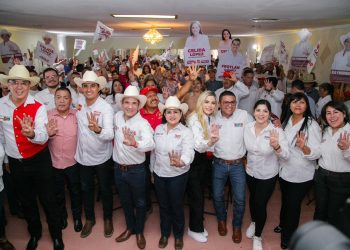 Activan Celida y Froylán el Plan C en la Ruta 17, Sierra Baja