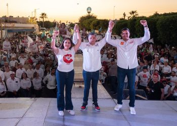 Vamos a ganar contundentemente porque la 4T todavía tiene mucho que dar al sur de Sonora: Celida López