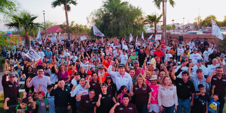 El “CUBANO” continuará trabajando por más canchas deportivas y lugares de sano esparcimiento en las colonias