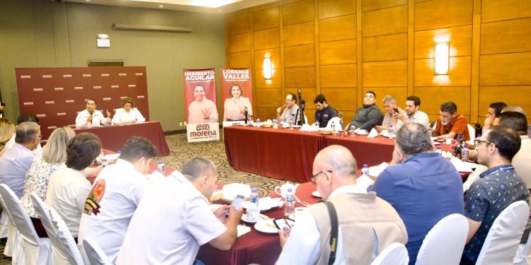 Fórmula de Morena al Senado en Sonora de mantiene en las preferencias electorales: Aguilar Castillo