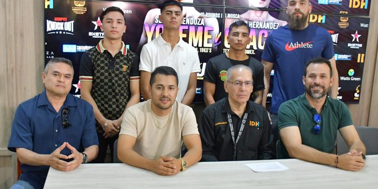 Invitan IDH y promotores a velada boxística en Hermosillo