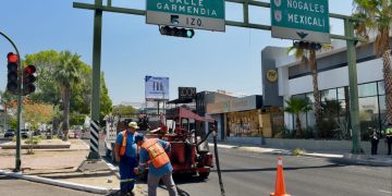 Aplica Ayuntamiento de Hermosillo mantenimiento a vialidades principales