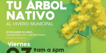 Este viernes donará árboles nativos el Vivero Municipal