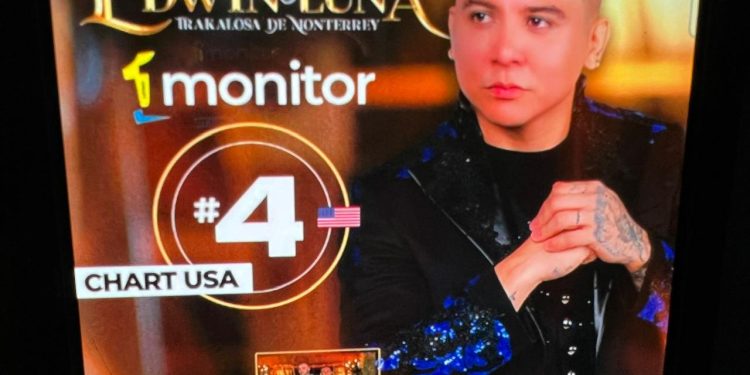Edwin Luna figura en el Top 5 de Monitor Latino en Estados Unidos