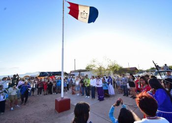 Es tiempo de las mujeres y las niñas  Comca’ac: Lorenia Valles