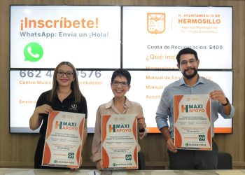 Convoca Ayuntamiento de Hermosillo a la sexta edición de Maxi Apoyo