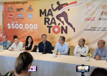 Preside Toño Astiazarán convocatoria a la mejor edición en la historia del Maratón Internacional de Hermosillo