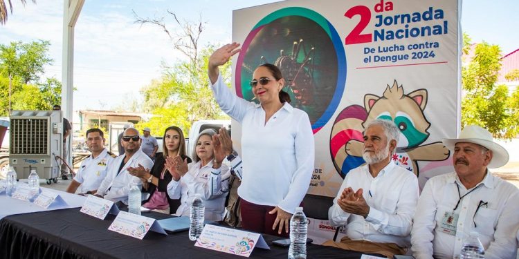 Ayuntamiento de Guaymas, lleva la  Primera Jornada Nacional de Salud contra el Dengue en San José