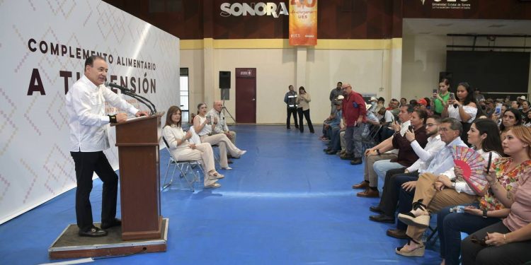 Brinda Gobernador Durazo apoyos a jubilados y pensionados del Ayuntamiento de Hermosillo