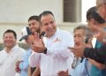 Entrega Toño Astiazarán, rehabilitación de cancha deportiva en colonia FOVISSSTE