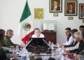 Gobernador Durazo se reune en palacio con Omar García Harfuch y la Secretarías de Seguridad, Protección Ciudadana y de Marina
