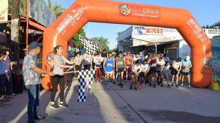 Residentes y visitantes muy contentos por el domingo deportivo en el Kino Fest