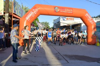 Residentes y visitantes muy contentos por el domingo deportivo en el Kino Fest