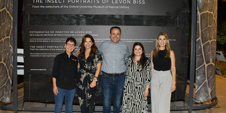Inauguran El ayuntamiento  y Fundación Coppel la exposición itinerante “INSECTUS” en el Parque Madero
