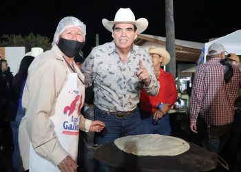 En Caborca salió Chingón el “IV Festival Regional de la Tortilla Grande Sonorense”