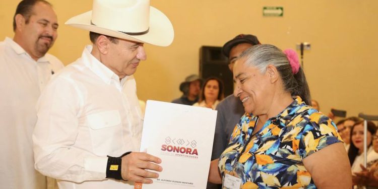 Gobernador Durazo disminuye la pobreza en Sonora