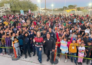 Más de 600 niñas y niños celebraron la Navidad con la tradicional posada de DIF en la Y Griega