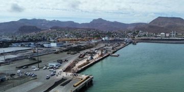 Gobernador Durazo y Unión Europea convierten a Guaymas en terminal cero emisiones  