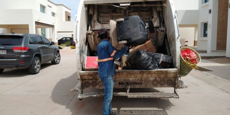 Anuncia Servicios Públicos Municipales servicio normal de recolección de basura el lunes 17 de marzo
