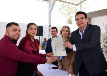 Dan el “sí”” 25 parejas durante los Matrimonios Colectivos 2025