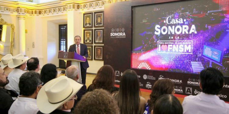 Se abre una ventana muy grande para Sonora, en la Feria San Marcos como invitado de honor