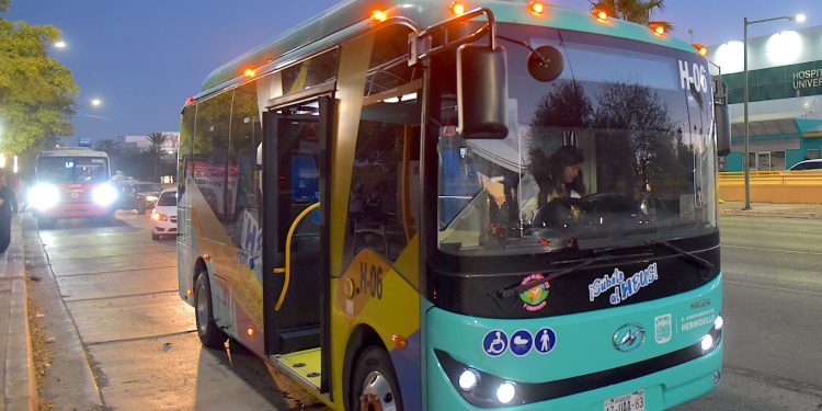 Anuncia HBus nuevo horario nocturno para estudiantes de la UNISON