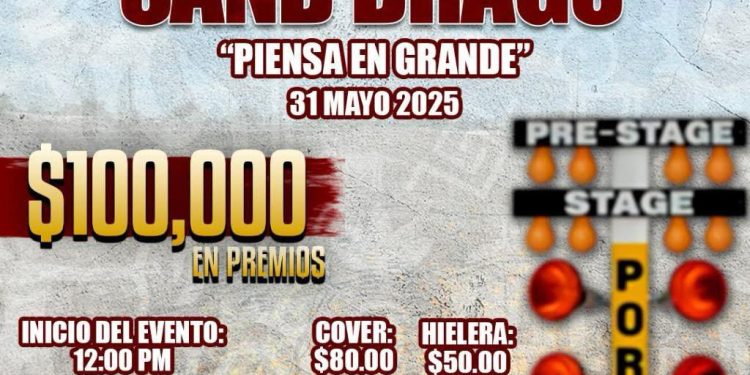 Llega a Caborca la 1era Copa Sand Drags “Piensa en Grande”
