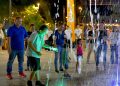 Disfrutan Hermosillenses la renovación del Jardín Juárez con nuevas áreas para convivir