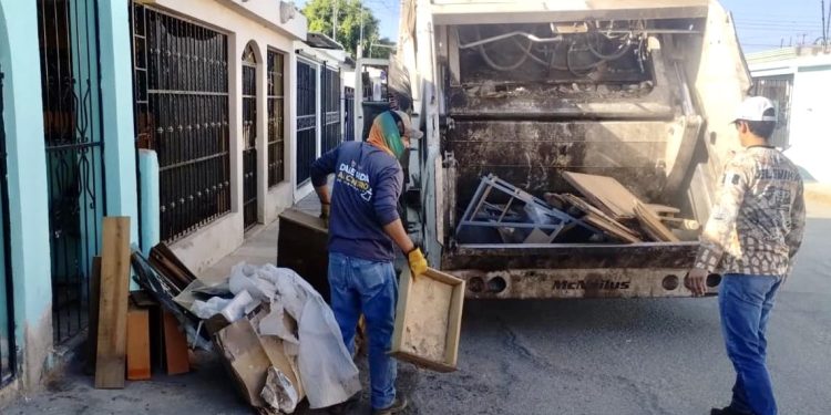 Realiza Ayuntamiento de Hermosillo jornada de descacharre en Las Granjas