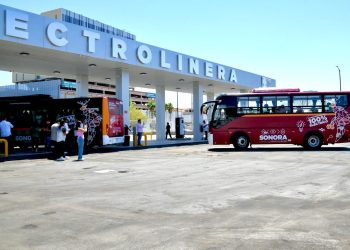 Gobernador Durazo hace historia con el Plan Sonora al inaugurar primera electrolinera pública