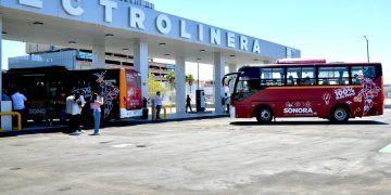Gobernador Durazo hace historia con el Plan Sonora al inaugurar primera electrolinera pública