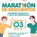 Este sábado 3 de mayo es el “Marathón de Descuentos” de Tesorería Municipal