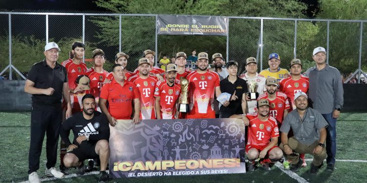 “El Bordito” se lleva el campeonato de la primera Liga de Fútbol Desert King Match