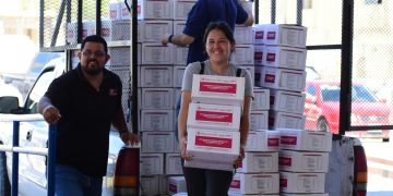 Entrega DIF Caborca más de 320 apoyos alimentarios a más de 80 familias