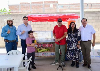 Realizan entrega de Proyectos Productivos a Personas con Discapacidad del “Programa Yo Puedo” en Caborca