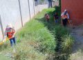 Continua el Ayuntamiento con limpieza de arroyos y espacios públicos en Caborca.