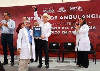 Gobernador Durazo cumple demanda histórica de Isssteson con nuevas ambulancias y relanzamiento de “Médico en Casa”