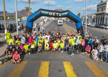 Realiza Ayuntamiento de Guaymas Rodada y carrera por la paz y contra las adicciones