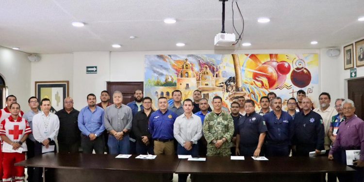 Instalan en Caborca Comité de Operaciones de Emergencia Municipal ante la presencia del huracán “Lorena”