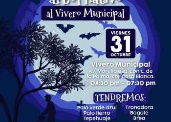 Invita Vivero Municipal a participar en la donación de árboles nativos en horario especial este viernes 31