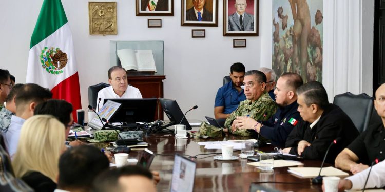 Gobernador Durazo despliega cuerpos de emergencia para salvaguardar a la población ante posible llegada de “Raymond”