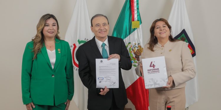 El Congreso de Sonora recibe el Cuarto Informe de Gobierno