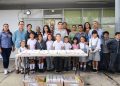 En Caborca entregan paquetes escolares a niñas y niños de la Primaria Independencia de México
