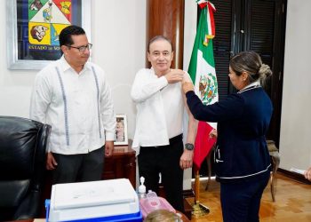 Gobernador Durazo refuerza la prevención de enfermedades respiratorias con jornada de vacunación invernal