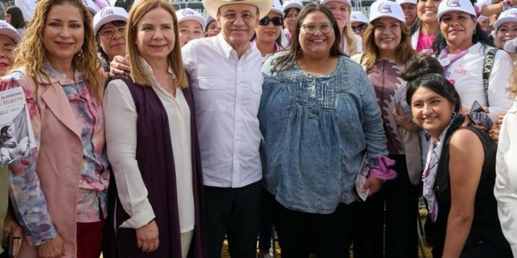 Gobernador Durazo y presidenta Claudia Sheinbaum concretan acciones en Sonora para el empoderamiento y protección de las mujeres