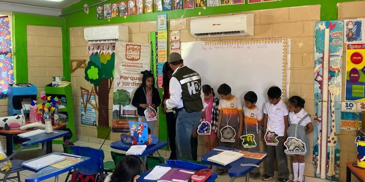 Impulsa Ayuntamiento de Hermosillo más de 160 acciones de educación ambiental y reforestación durante 2025