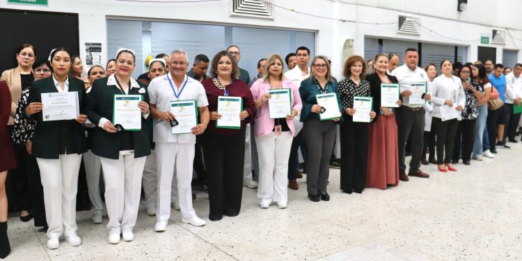 Reconoce IMSS en Sonora a personal destacado en buen trato