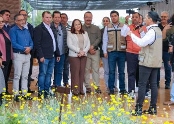 Inaugura alcaldesa Karla Córdova González el Plantario Municipal