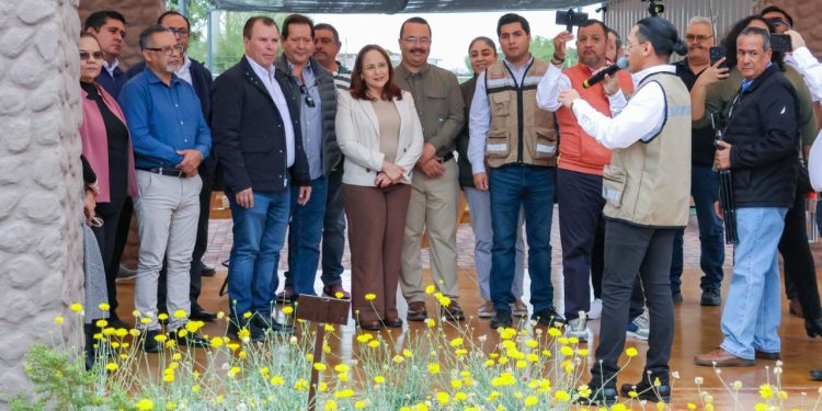 Inaugura alcaldesa Karla Córdova González el Plantario Municipal