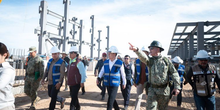 Avanza hospital de primer nivel en San Luis Río Colorado con impulso de Gobernador Durazo y Presidenta Sheinbaum